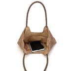 Cerdeña - Bolso de Rafia Tejida con Borla