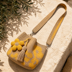 Formentera - Bolso de Crochet con Flores