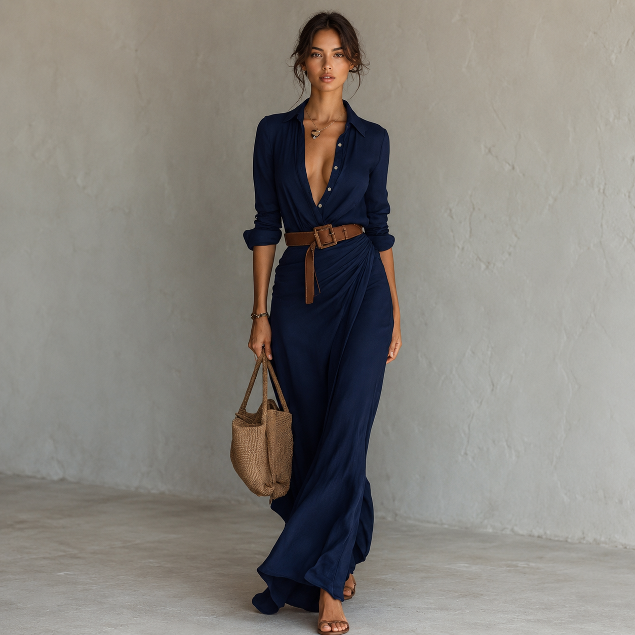 Brescia - Vestido Elegante Asimétrico
