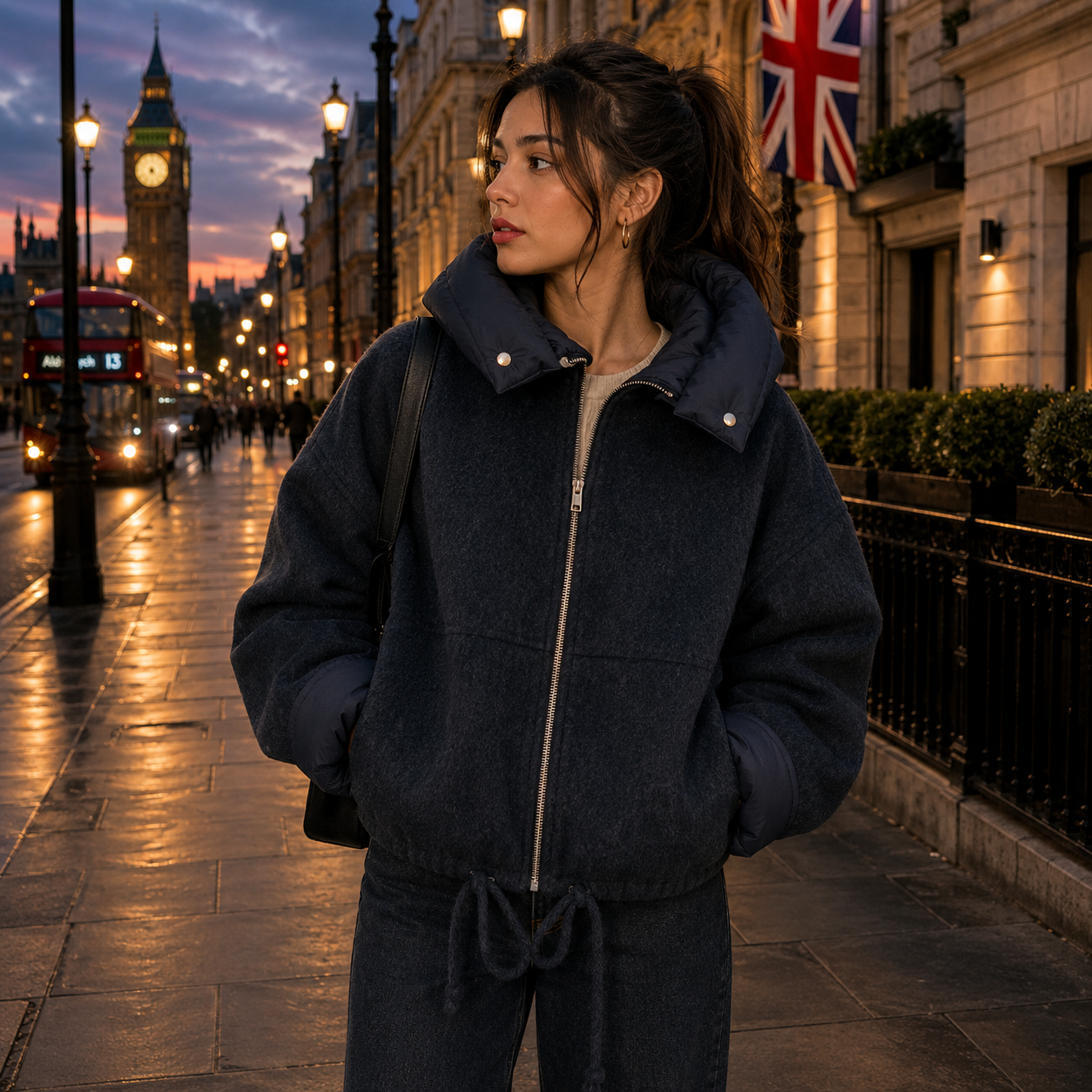 Aspen - Chaqueta Corta de Lana