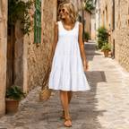 Desiree - Vestido de Tirantes con Volantes
