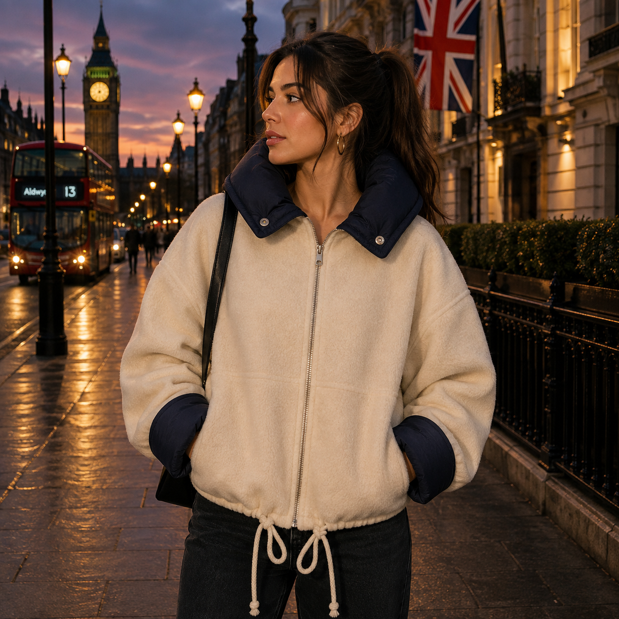 Aspen - Chaqueta Corta de Lana