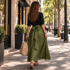 Sicilia - Conjunto de Blusa y Falda Larga