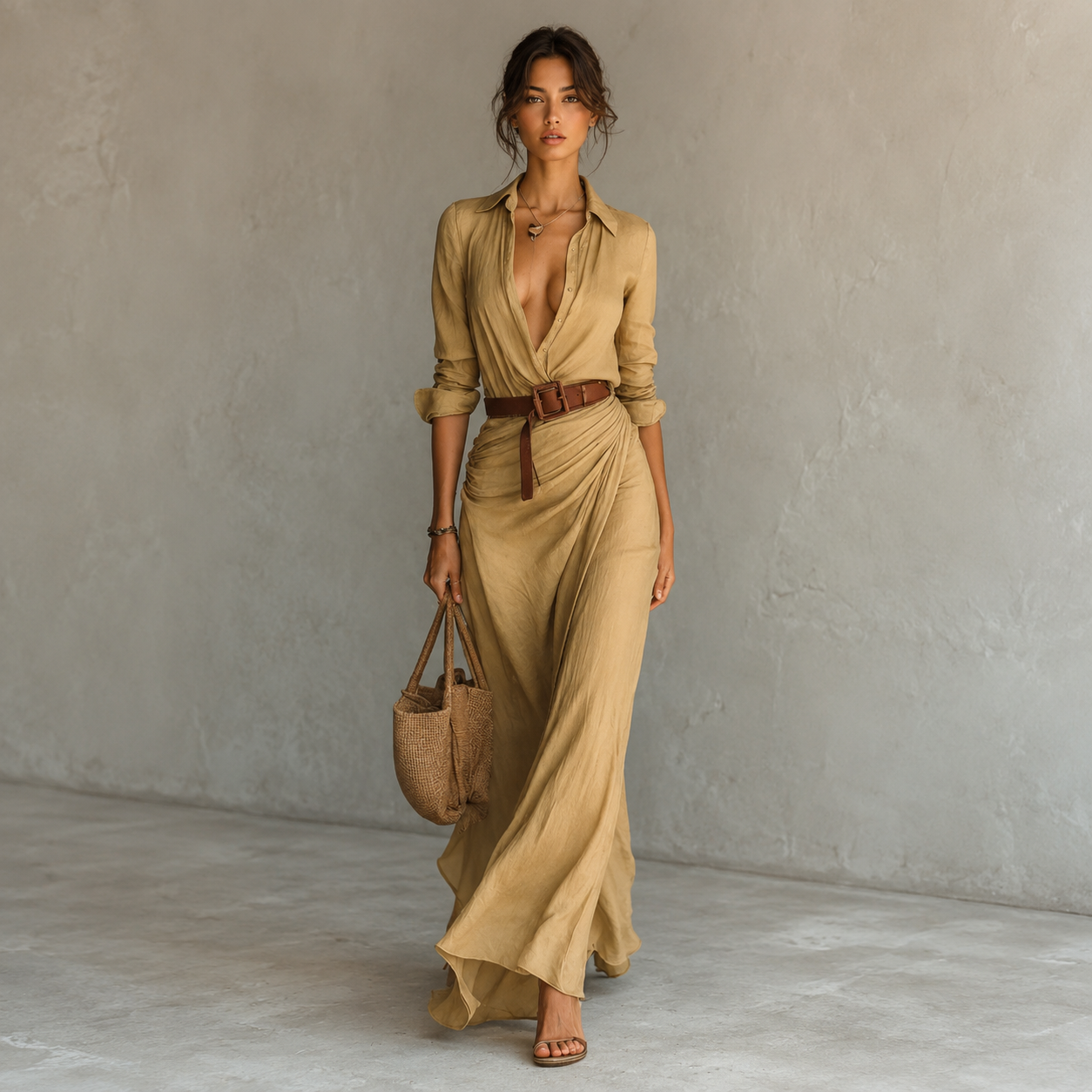 Brescia - Vestido Elegante Asimétrico