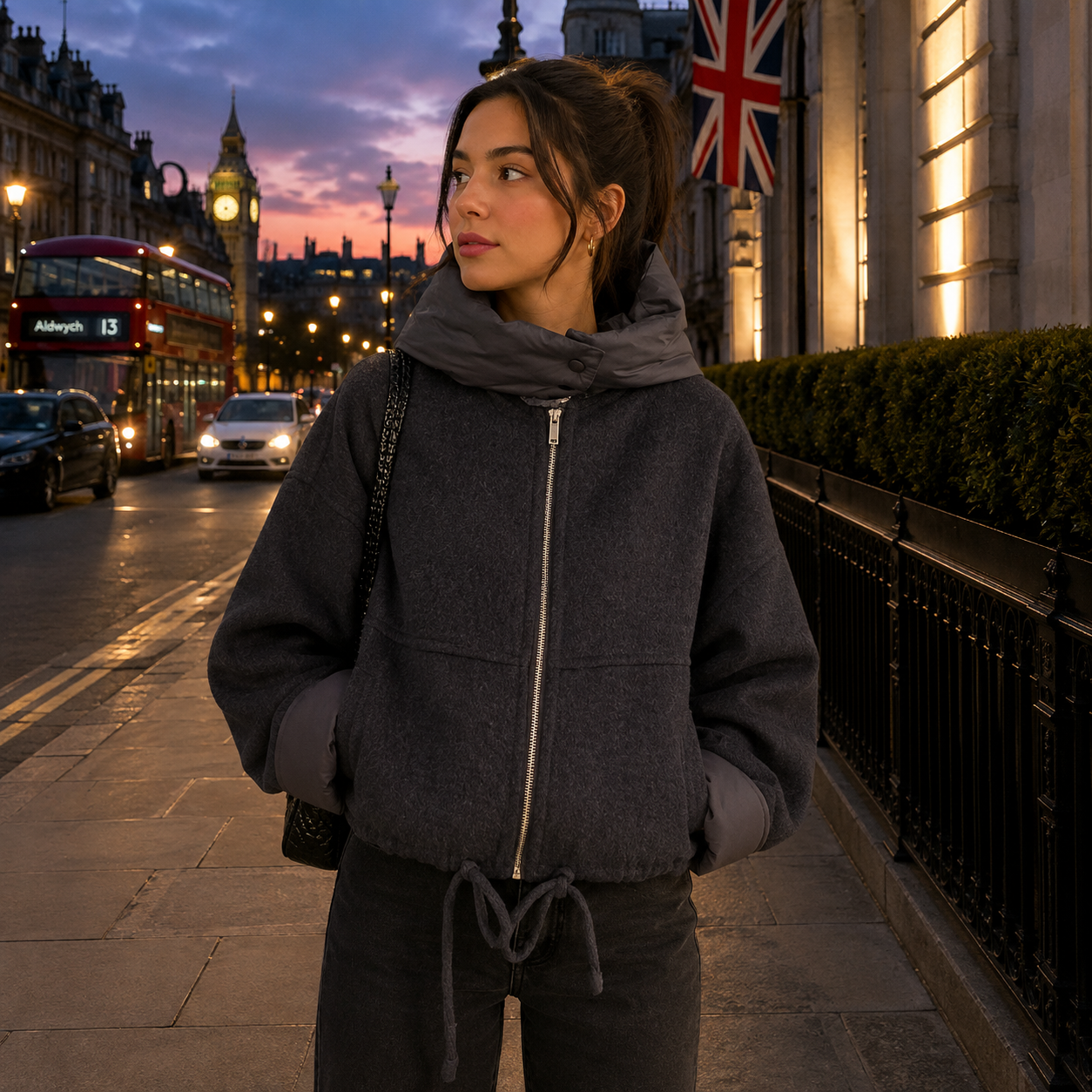 Aspen - Chaqueta Corta de Lana